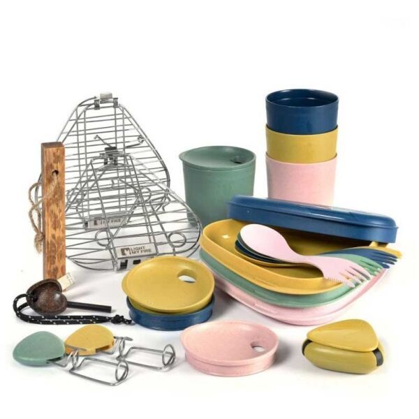 Light my fire Light my fire CAMPKIT FOR 4 Комплект за къмпинг, микс, размер