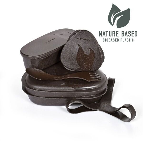 Light my fire Light my fire LUNCHKIT BIO Комплект прибори, кафяво, размер os