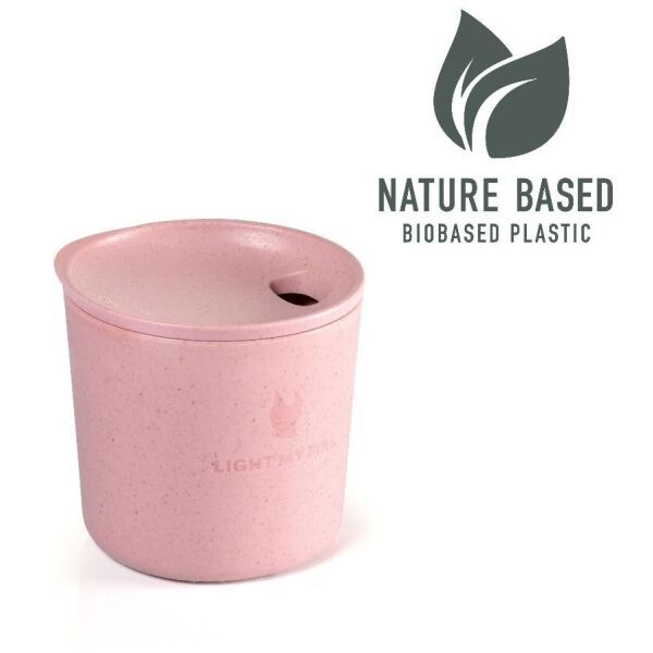 Light my fire Light my fire MYCUP´N LID SHORT Туристическа чаша, розово, размер os