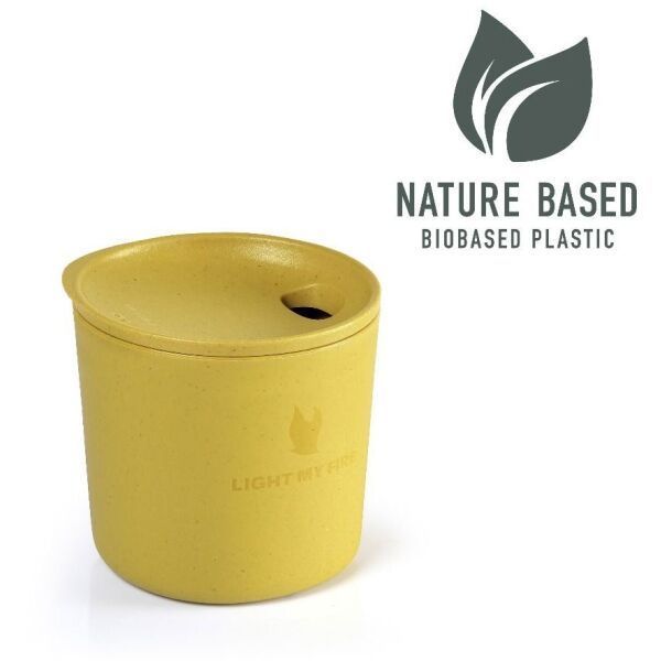 Light my fire Light my fire MYCUP´N LID SHORT Туристическа чаша, жълто, размер os