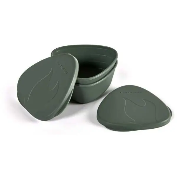 Light my fire Light my fire SNAPBOX ORIGINAL 2-PACK Кутия за път, тъмнозелено, размер
