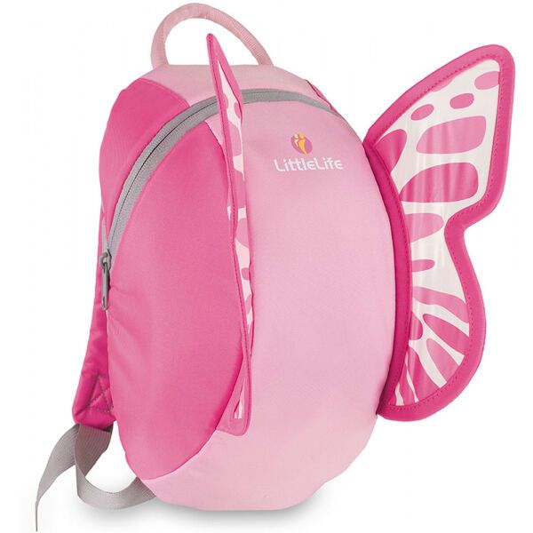 LITTLELIFE LITTLELIFE BUTTERFLY 6L Детска раница, розово, размер