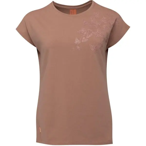 LOAP LOAP ABELA Дамска тениска, кафяво, размер