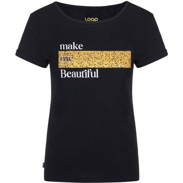 LOAP LOAP ABILLA Дамска тениска, черно, размер
