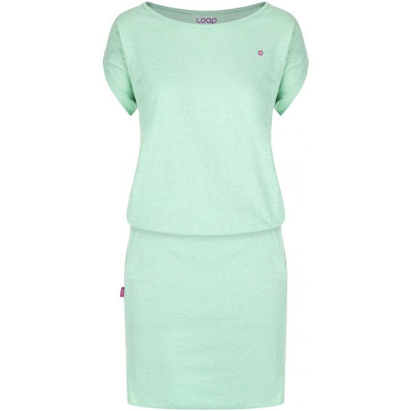 Loap Loap ABLEMELA Дамска рокля, светло-зелено, размер
