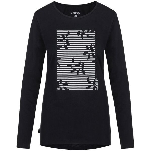Loap Loap ABLIKANA Дамска тениска, черно, размер