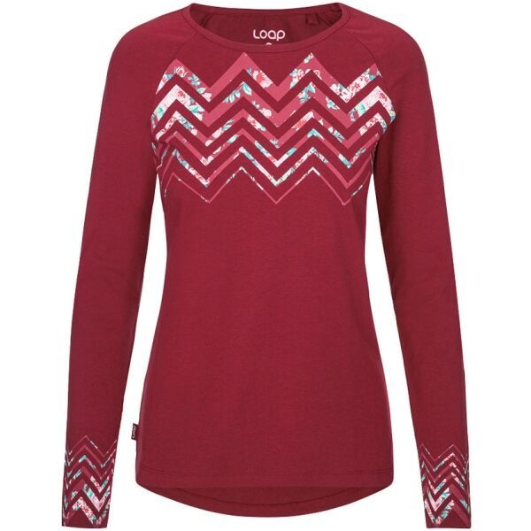 LOAP LOAP ABRAKY Дамска тениска, винен, размер