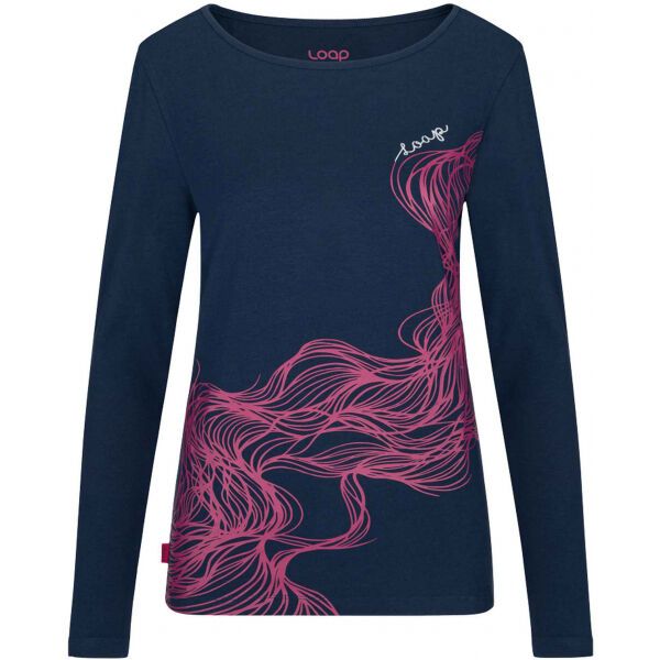 LOAP LOAP ABRISSIMA Дамска блуа, тъмносин, размер