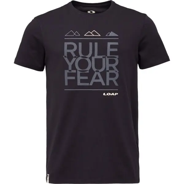 LOAP LOAP ALHAN Мъжка тениска, черно, размер