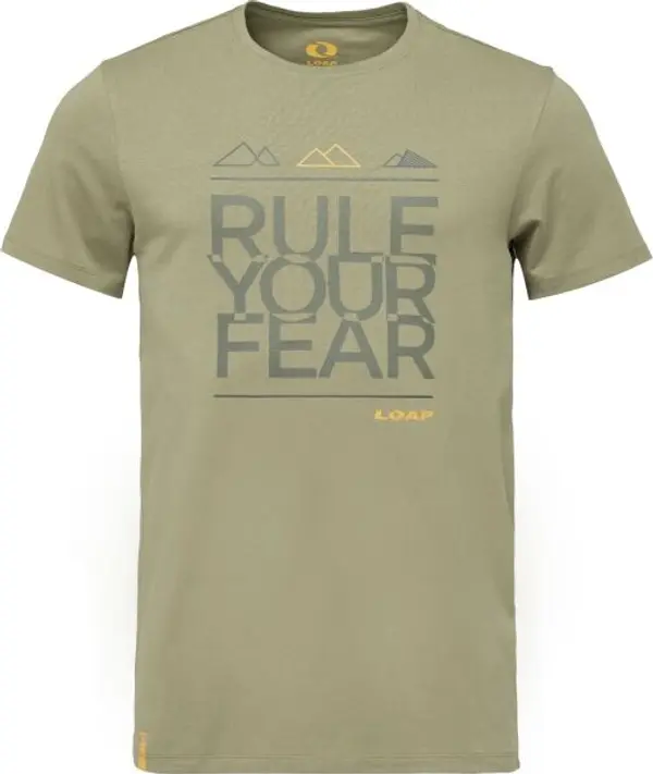 LOAP LOAP ALHAN Мъжка тениска, khaki, размер