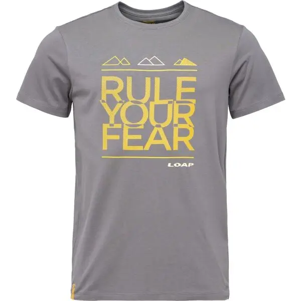 LOAP LOAP ALHAN Мъжка тениска, сиво, размер
