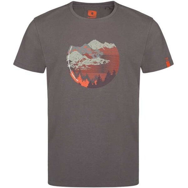 Loap Loap ALKUR Мъжка тениска, сиво, размер