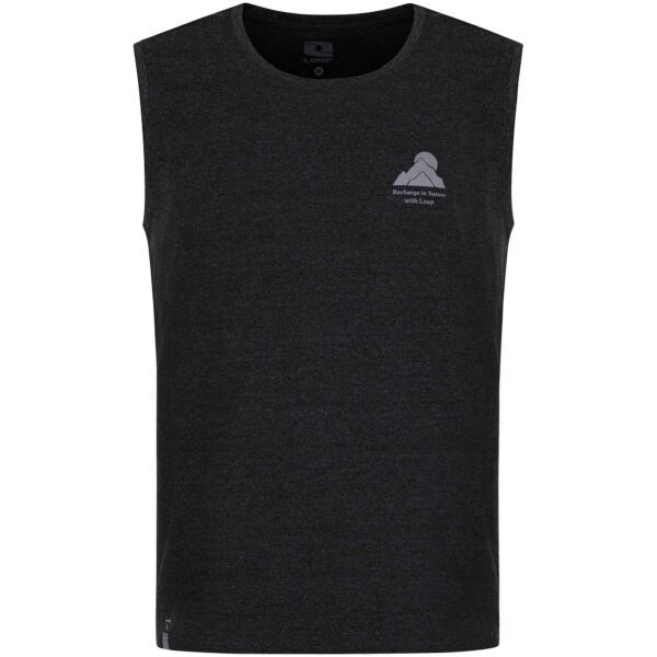 Loap Loap ALMANACH Мъжки потник, черно, размер