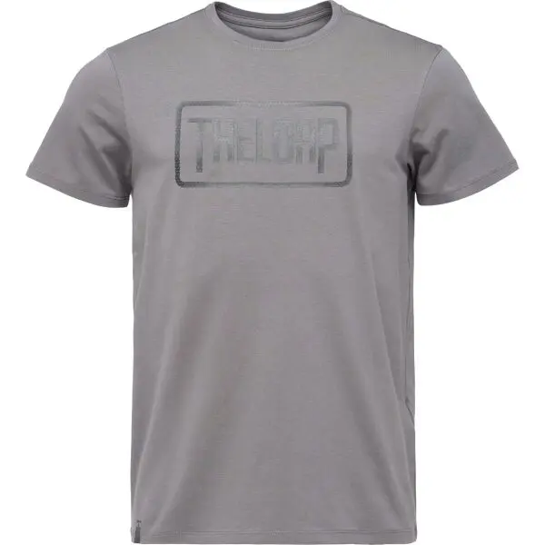 LOAP LOAP ALNAR Мъжка тениска, сиво, размер