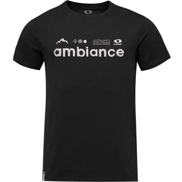LOAP LOAP ALOIS Мъжка тениска, черно, размер