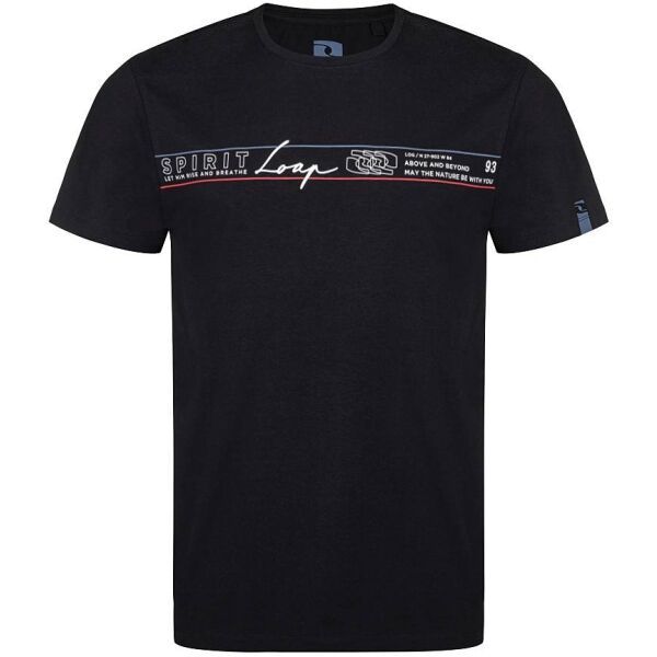 Loap Loap ALPACO Мъжка тениска, черно, размер