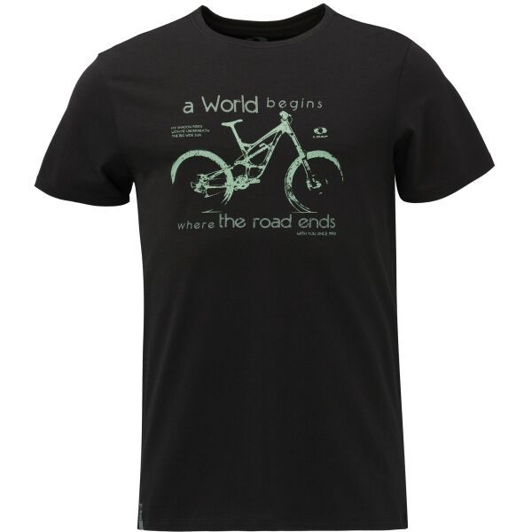 LOAP LOAP ALPEG Мъжка тениска, черно, размер