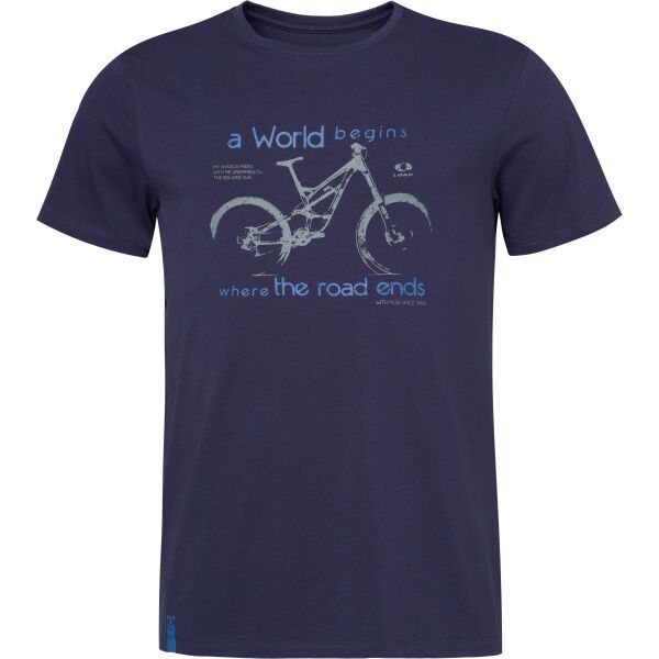 LOAP LOAP ALPEG Мъжка тениска, тъмносин, размер