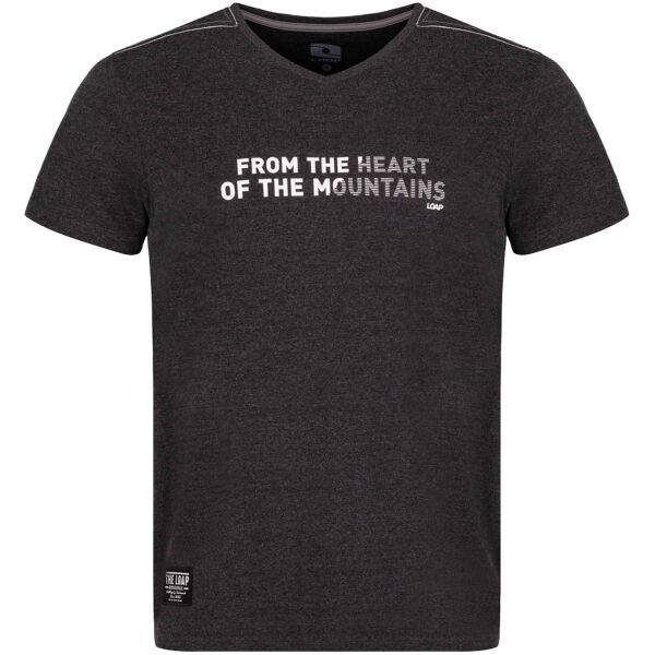 Loap Loap ALPRON Мъжка тениска, черно, размер