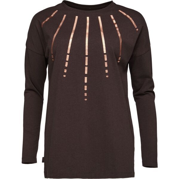 LOAP LOAP AMIRA Дамска тениска, кафяво, размер