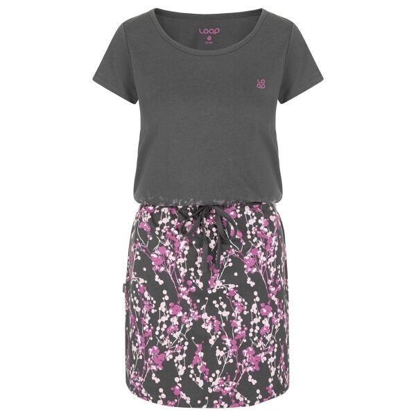 Loap Loap ASPETA Дамска рокля, сиво, размер