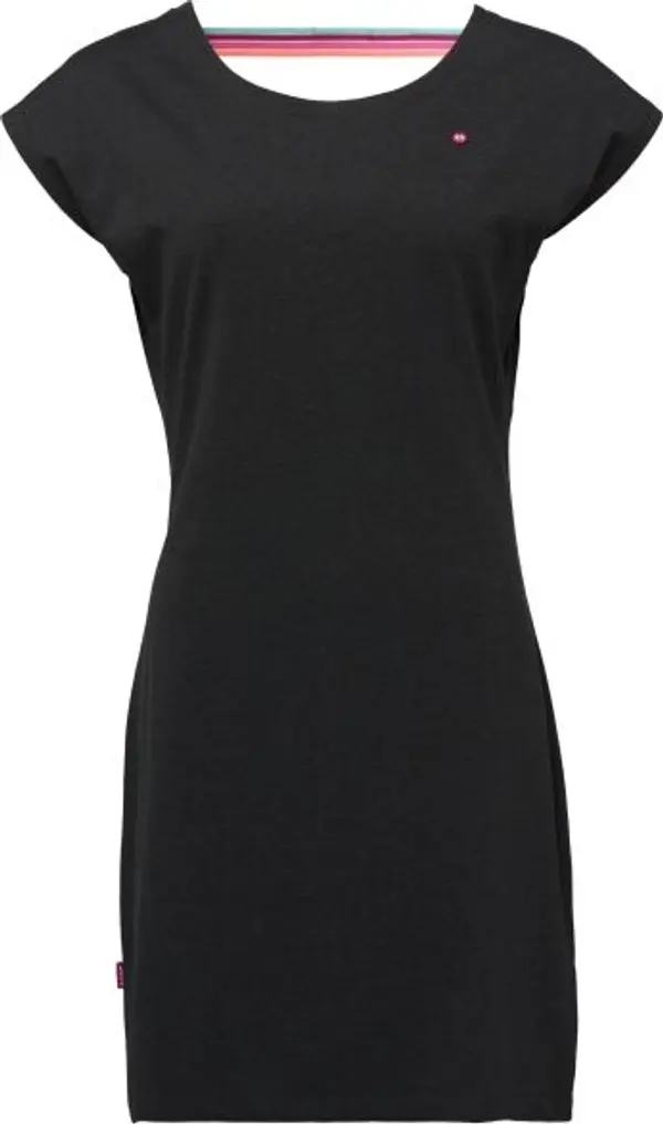 LOAP LOAP AUBRIETA Дамска рокля, черно, размер