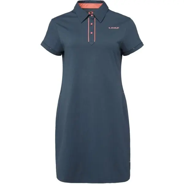 LOAP LOAP BARDA Дамска рокля, тъмносин, размер