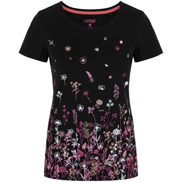 Loap Loap BASTA Дамска тениска, черно, размер