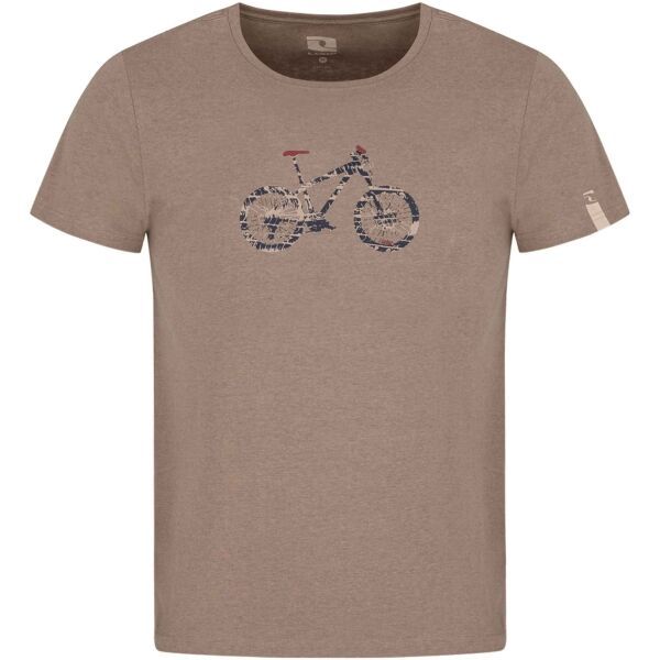 Loap Loap BEDRICH Мъжка тениска, кафяво, размер