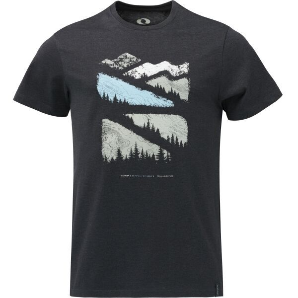 LOAP LOAP BEMIR Мъжка тениска, тъмносиво, размер