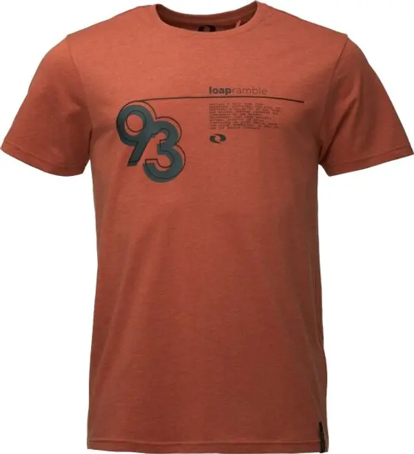 LOAP LOAP BESNUR Мъжка тениска, оранжево, размер