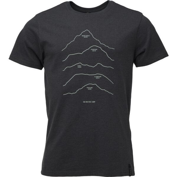 Loap Loap BETLER Мъжка тениска, тъмносиво, размер