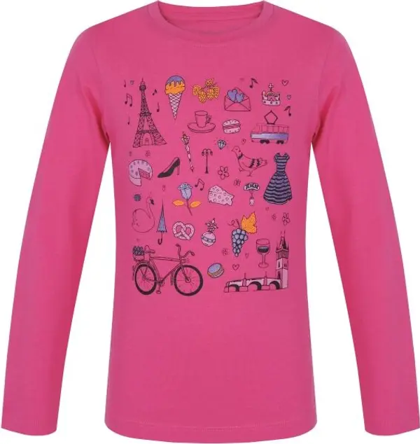 LOAP LOAP BISLANA Тениска за момичета, розово, размер 112-116