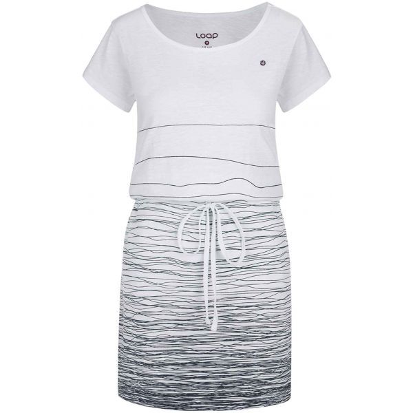 Loap Loap BLIER Дамска рокля, бяло, размер