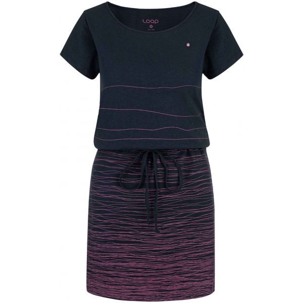 Loap Loap BLIER Дамска рокля, тъмносин, размер