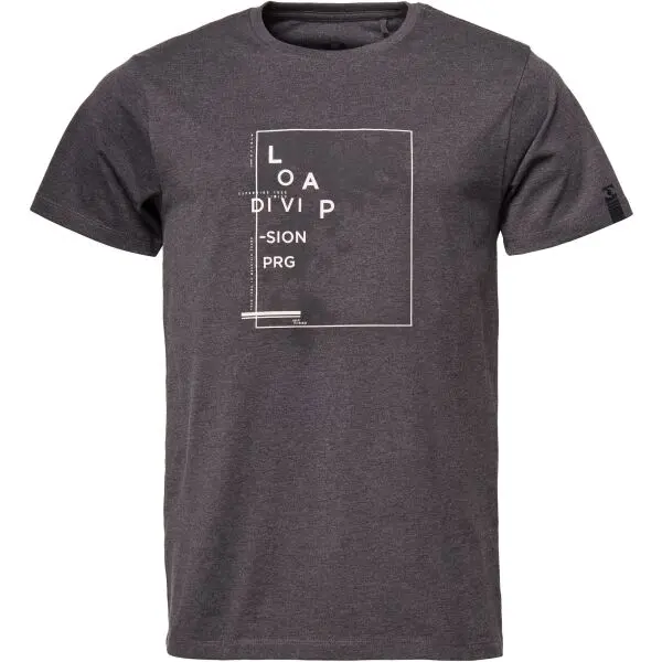 LOAP LOAP BOHOR Мъжка тениска, тъмносиво, размер
