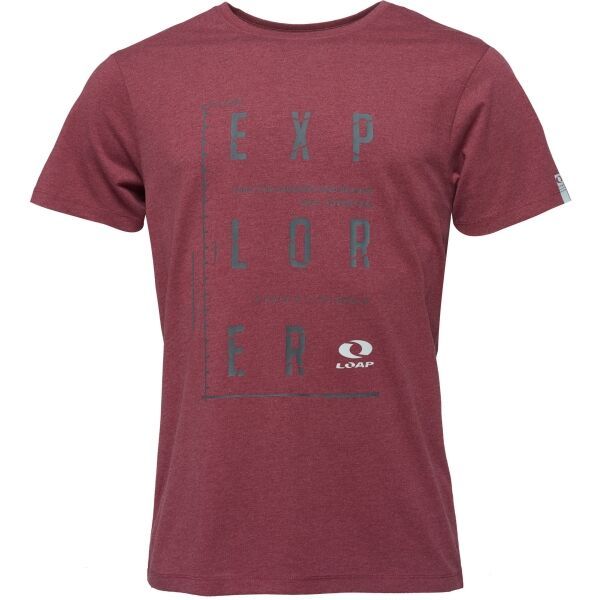 LOAP LOAP BOHUS Мъжка тениска, червено, размер