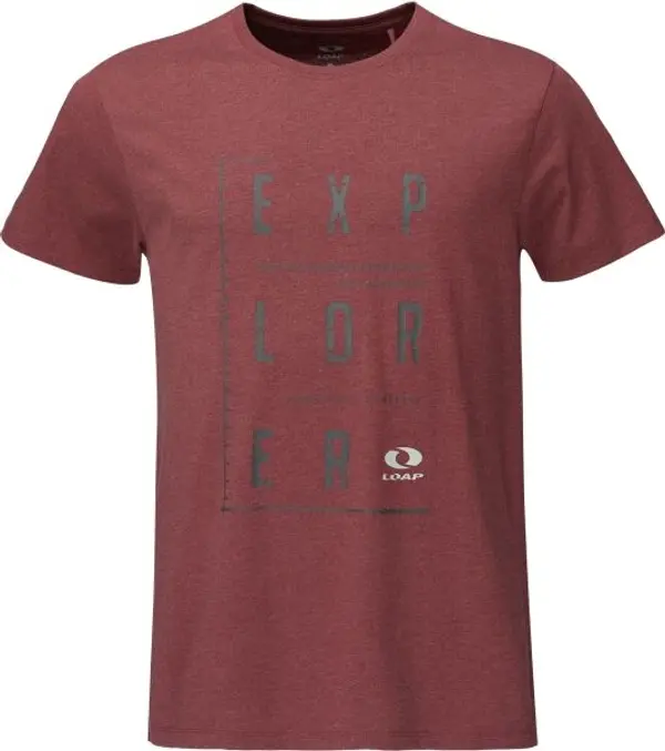 LOAP LOAP BOHUS Мъжка тениска, червено, размер