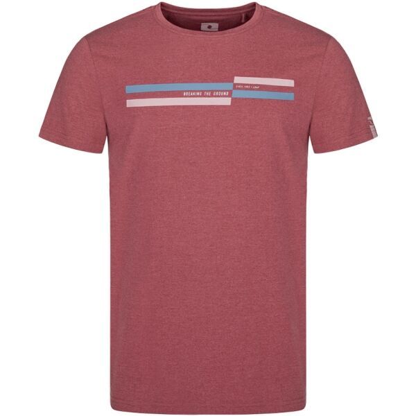 Loap Loap BOLTAR Мъжка тениска, червено, размер