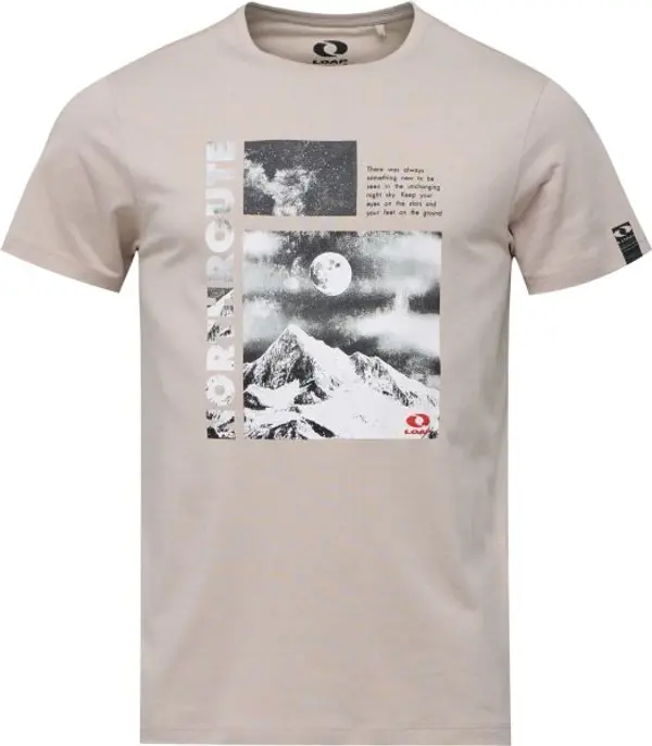 LOAP LOAP BOMTEN Мъжка тениска, сиво, размер