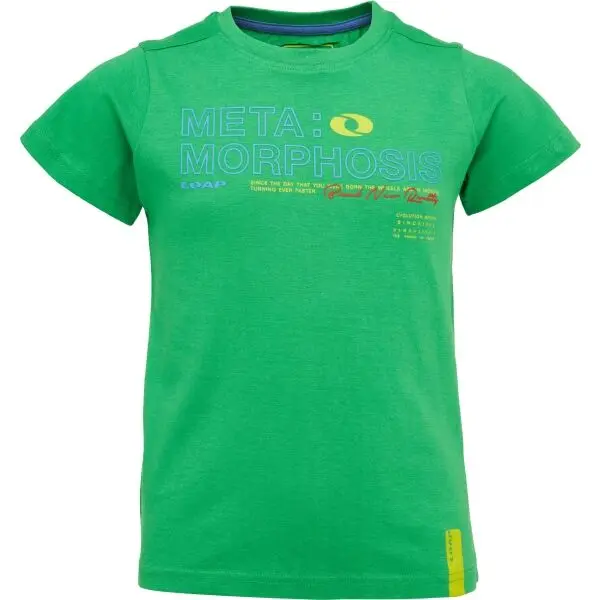 LOAP LOAP BOOM Тениска за момчета, зелено, размер 122-128