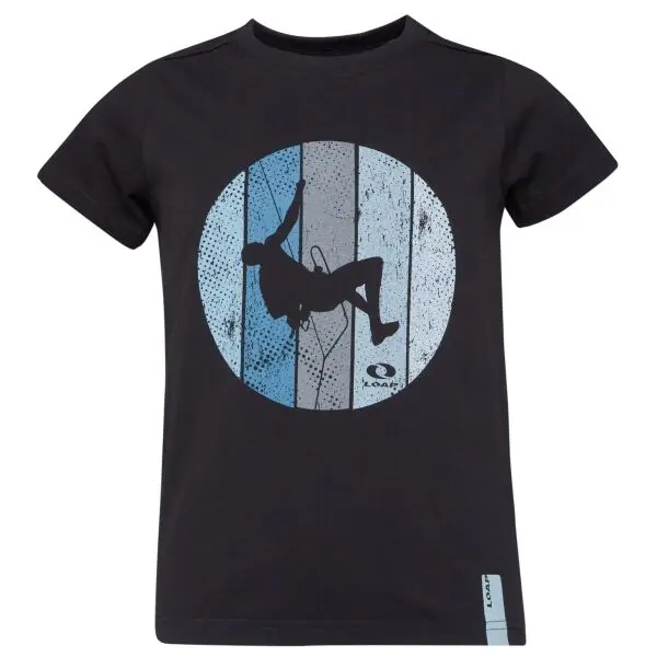 LOAP LOAP BOORT Момчешка тениска, черно, размер 112-116