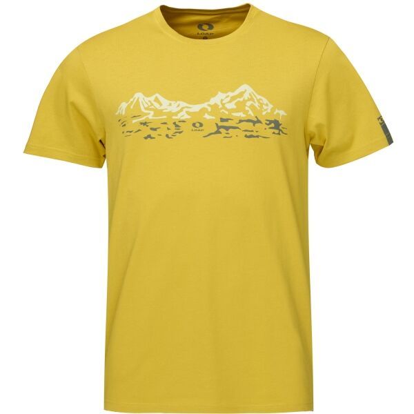 LOAP LOAP BOREK Мъжка тениска, жълто, размер
