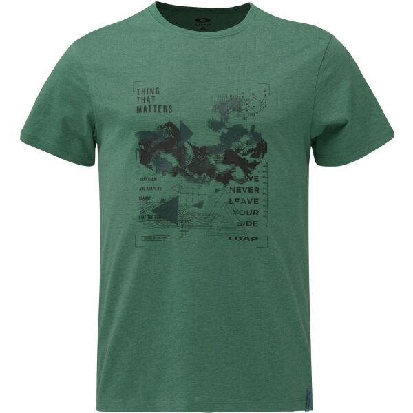 LOAP LOAP BORN Мъжка тениска, зелено, размер