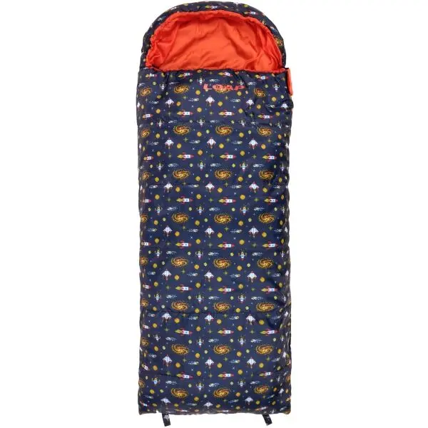 LOAP LOAP BOSTON COSMO Детски спален чувал, тъмносин, размер 160 см - ляв цип