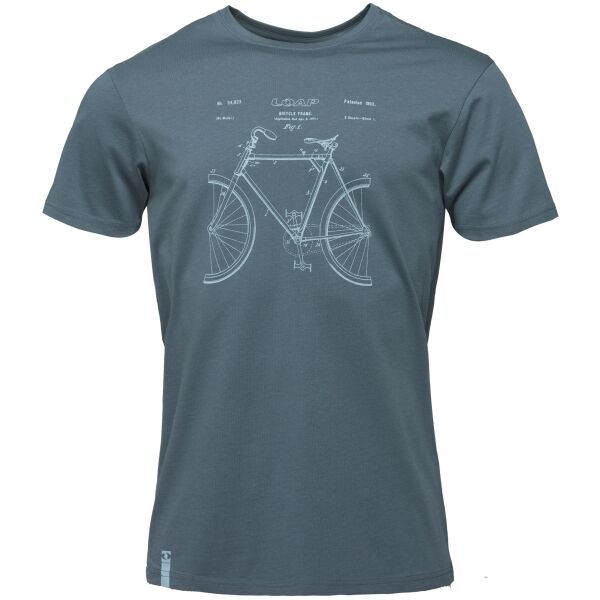 LOAP LOAP BREDAR Мъжка тениска, синьо, размер