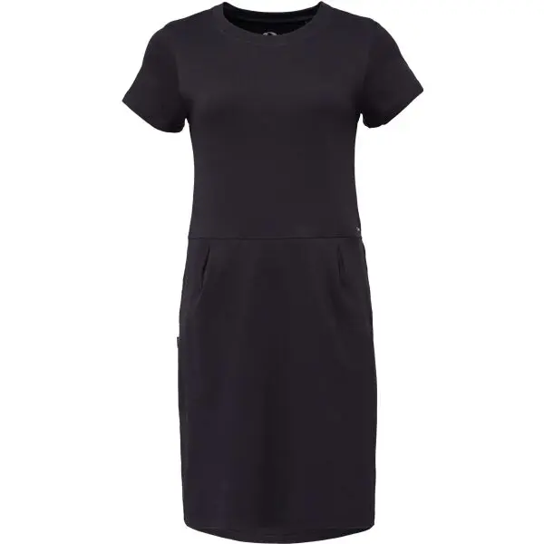 LOAP LOAP BZADELA Дамска рокля, черно, размер