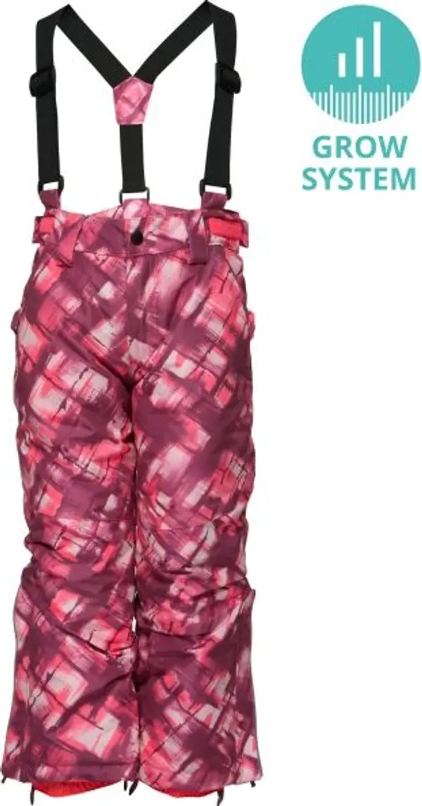 LOAP LOAP CUBOR GROW SYSTEM Детски ски панталони с растяща кройка, розово, размер 122-128