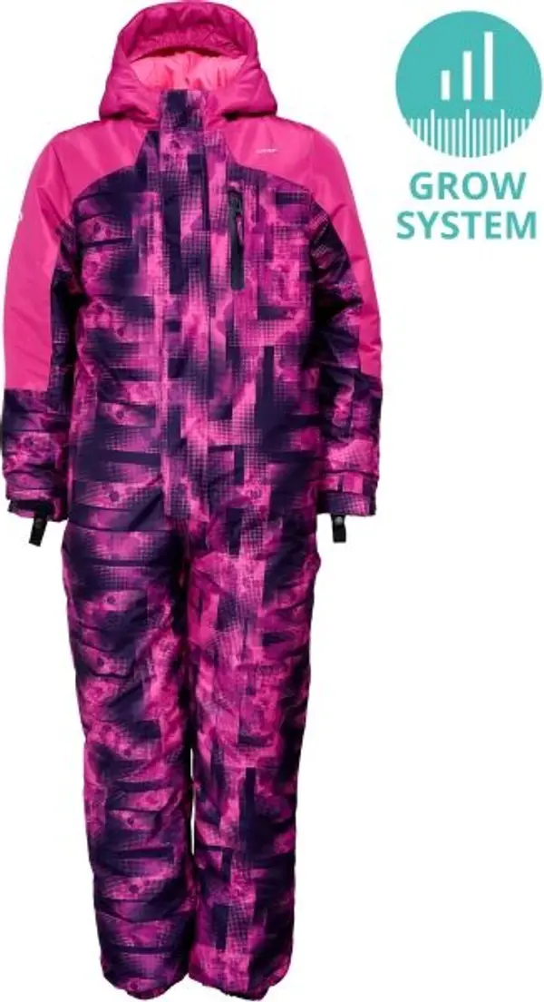 LOAP LOAP CUNI GROW SYSTEM Детски гащеризон с растяща кройка, розово, размер