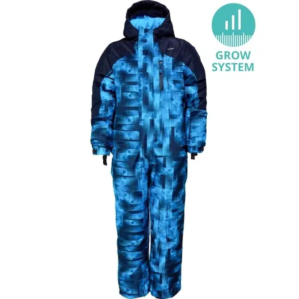 LOAP LOAP CUNI GROW SYSTEM Детски гащеризон с растяща кройка, синьо, размер